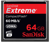Sandisk Extreme CF 60MB/s Memory Card оригінальний [16 Гб]