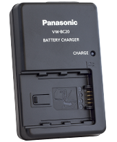 Зарядний пристрій Panasonic VW-BC20 для акумуляторів Panasonic VW-VBN130, VW-VBN260 - фото 1 - id-p493806413