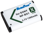 Аналог Sony NP-BX1 (MaximalPower 1300mAh). Аккумулятор для Sony DSC-RX1, DSC-RX100