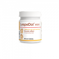 Dolfos LespeDol Mini Витаминно-минеральная мочегонная добавка для мелких собак и кошек, 60 табл | Долфос мини