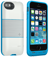 Аккумуляторный чехол Logitech Protection+ для iPhone 5/5S на 1800mAh [Белый]