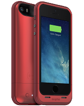 Акумуляторний чохол Mophie Juice Pack Plus для iPhone 5/5S/SE на 2100 mAh [Червоний]