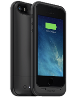 Аккумуляторный чехол Mophie Juice Pack Plus для iPhone 5/5S/SE на 2100mAh [Черный]