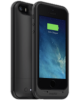 Акумуляторний чохол Mophie Juice Pack Plus для iPhone 5/5S/SE на 2100 mAh [Чорний]