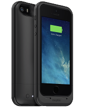 Аккумуляторный чехол Mophie Juice Pack Plus для iPhone 5/5S/SE на 2100mAh [Черный] - фото 1 - id-p648147547