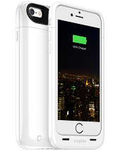 Акумуляторний чохол Mophie Juice Pack Plus для iPhone 6/6S на 3300 mAh [Білий]