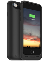 Аккумуляторный чехол Mophie Juice Pack Air для iPhone 6/6S на 2750mAh [Черный] - фото 1 - id-p614593175