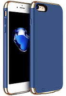 Дизайнерский аккумуляторный чехол Joyroom для iPhone 7/8 на 2500mAh [Синий (темный)]