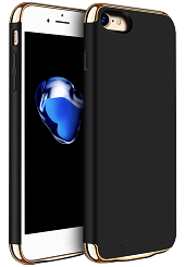 Дизайнерський акумуляторний чохол Joyroom для iPhone 7/8 на 2500 mAh [Чорний]