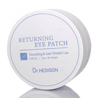 Гідрогелеві патчі Dr.Hedison з пептидами для зони навколо очей Returning Eye Patch