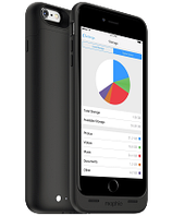 Акумуляторний чохол із додатковою пам'яттю Mophie Space Pack для iPhone 6 plus/6S plus на 2600 mAh