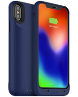 Акумуляторний чохол Mophie Juice Pack Air для iPhone X на 1720 mAh [Синій (темний)]