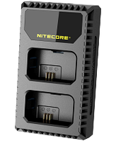 Зарядное устройство Nitecore USN1 c LCD-дисплеем для двух аккумуляторв Sony NP-FW50 [Retail]
