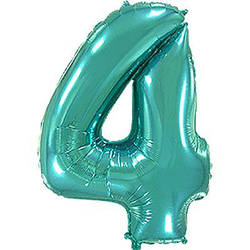 Цифра тиффані метрова з тягарцем "4"