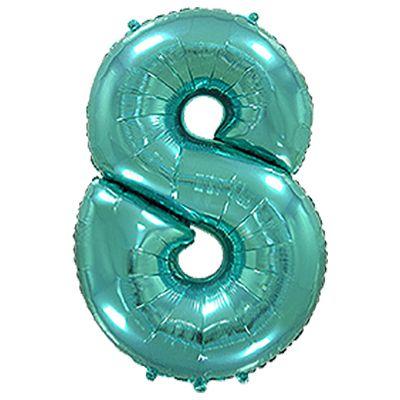 Цифра Тіффані метрова з тягарцем "8"