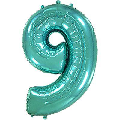 Цифра тиффані метрова з тягарцем "9"