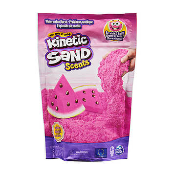 Пісок для дитячого творчості з ароматом - KINETIC SAND КАВУНОВИЙ ВИБУХ (71473W)