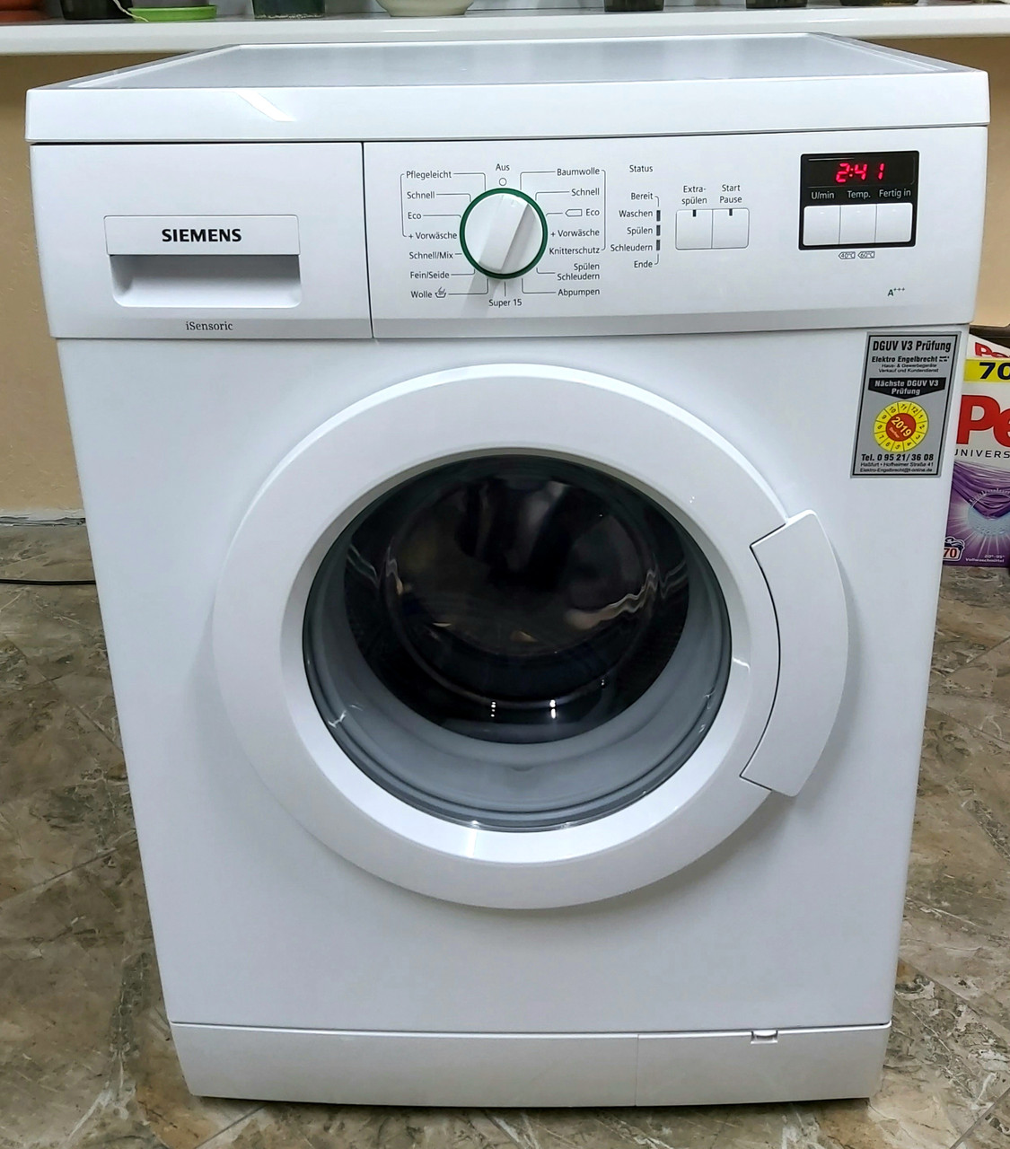 Пральна машина Siemens Siemens iQ300 WM14E220 7кг А+++ з Німеччини