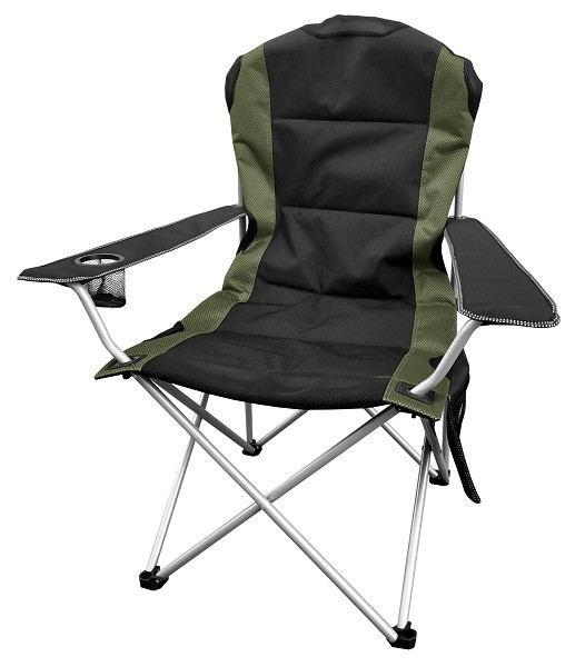 Портативне крісло Time Eco ТЕ-15 SD, чорно-зелене УЦІНКА