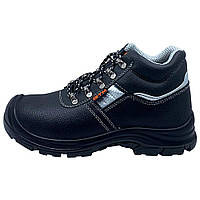 Кожаные рабочие ботинки с металлическим носком GTM SM-070 Евростандарт