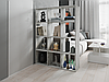 Стелаж для дому на 12 комірок із ДСП, полички перегородки для вітальні L-0112 Білий, фото 4