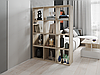 Стелаж для дому на 12 комірок із ДСП, полички перегородки для вітальні L-0112 Білий, фото 6