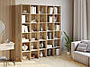 Стелаж для дому та офісу на 30 комірок з ДСП II L-30, фото 6