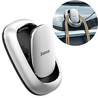 Тримач-гачок в салон автомобіля Baseus Beetle Vehicle Hook Silver 2шт/уп (ACGGJK-0S)