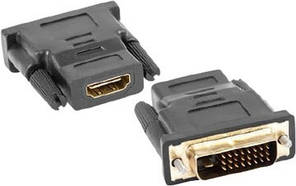 Перехідник DVI-D (M) - HDMI (F) TRY PLUG чорний