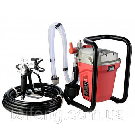 Поршневий фарбувальний апарат (0.65 кВт, 1.1 л/хв, форсунка 517) AEROPRO RP8626, фото 1