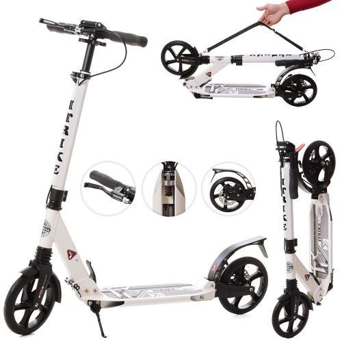 Двоколісний Самокат Американський бренд з Дисковим гальмом. На вік 7-16 років. 2-018-8-W