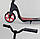 Самокат двоколісний Best Scooter колір червоний колеса PU - 20 см, широке велосипедне кермо, новий затискач керма, фото 5
