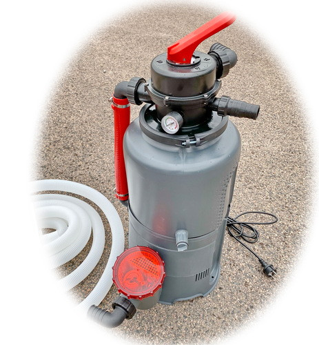 Пісочний фільтр для басейну Intex, BestWay, Azuro до 24 м³