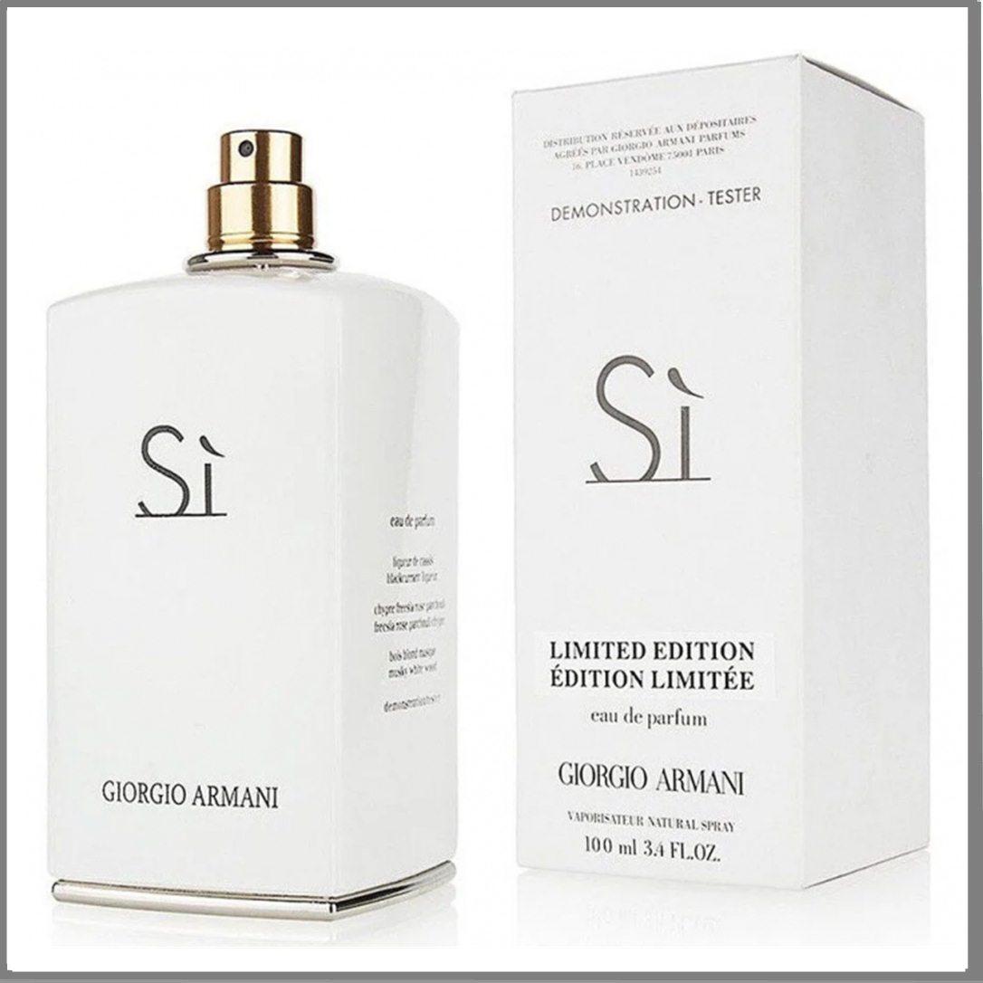 Giorgio Armani Si White парфумована вода 100 ml. (Тестер Джорджіо Армані Сі Вайт)