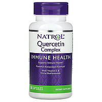 Natrol, Quercetin Complex (50 капс.), кверцетин + витамин С-1000