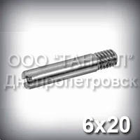 Гвинт стопорний М6х20 DIN 427 (ГОСТ 18746-80, EN ISO 2342)