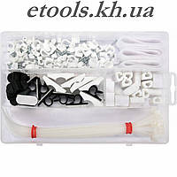 Крючки для крепления кабелей 124 шт VOREL 24140