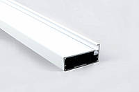 Фасадный алюминиевый профиль М21 L= 5950 мм белый