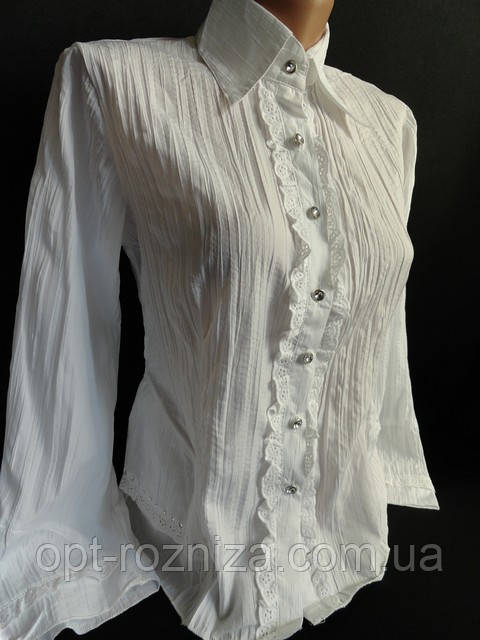 Молодіжна сорочка із широким рукавом. Арт. 98103, фото 1