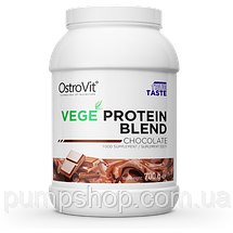 Рослинний протеїн ізолят Ostrovit Vege Protein Blend 700 г ( смак полуниці ), фото 4