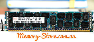Оперативна пам'ять для сервера DDR3 8GB PC3-12800R (1600MHz) DIMM ECC Reg CL11, Hynix