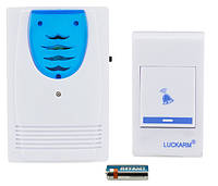 Беспроводной дверной звонок от батареек Luckarm Intelligent 8203 (7689)