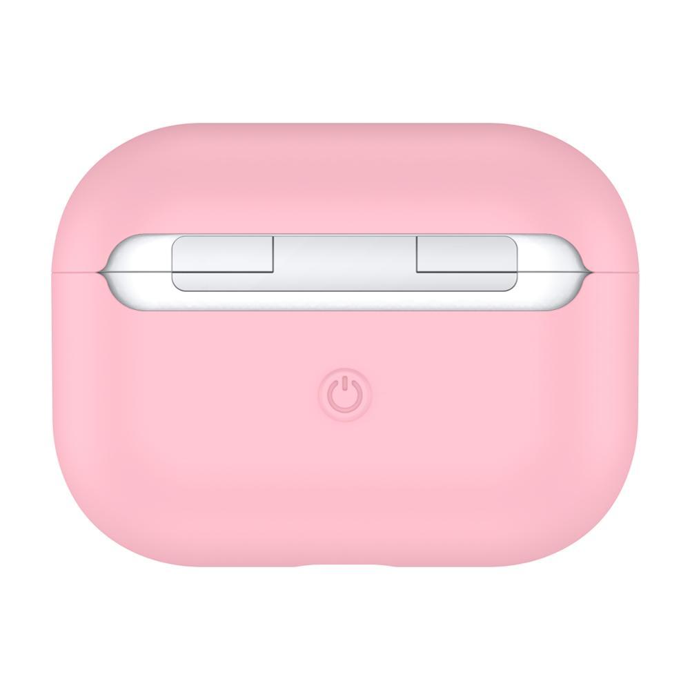 Чохол для навушників AirPods Pro Hang Silicone Case pink, фото 1