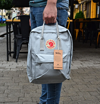 Рюкзак міський Fjallraven Kanken Classic Сірий