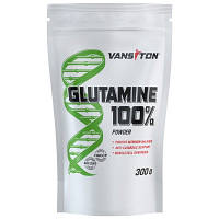 Глутамин Vansiton GLUTAMINE 100% (L-глютамин) 300g