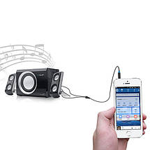 Кабель Audio 6.35 мм-3.5мм Vention 2хF/F PVC Shell gold-plated 1.5m Black (BACBG), фото 4