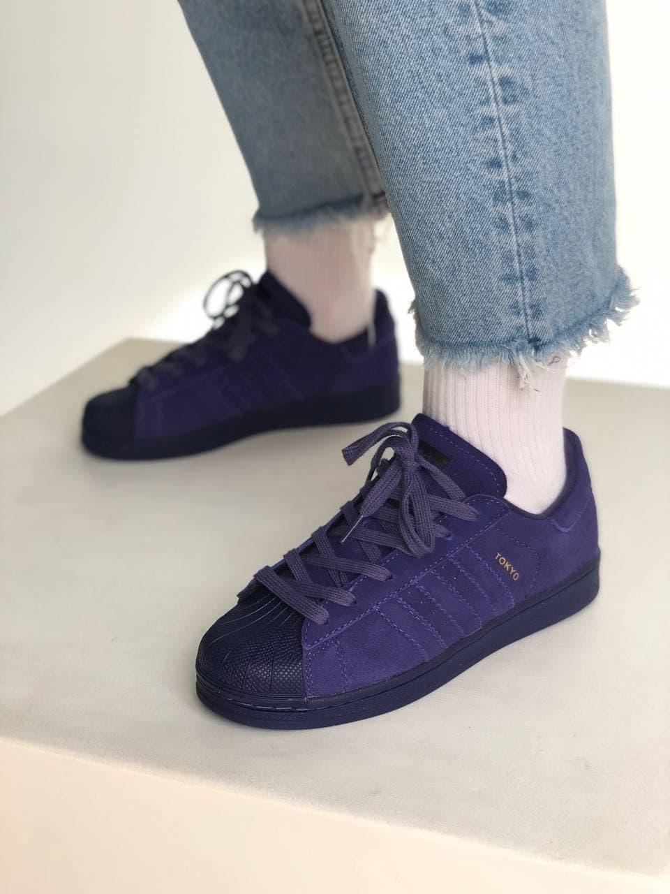 Купити Кроссовки женские Adidas Samba фиолетовые. Стильные женские ...