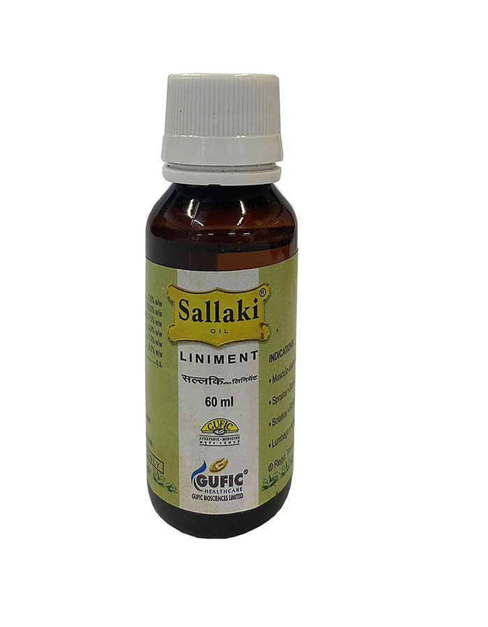 Олія Gufic Sallaki Liniment з Босвелією, 60 мл