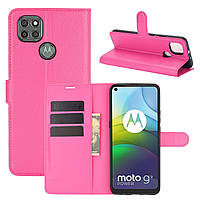 Чохол Fiji Luxury для Motorola Moto G9 Power книжка рожевий