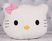 Детская подушка котик "Китти", "Хелло Китти", "Hello Kitty", 27 см.